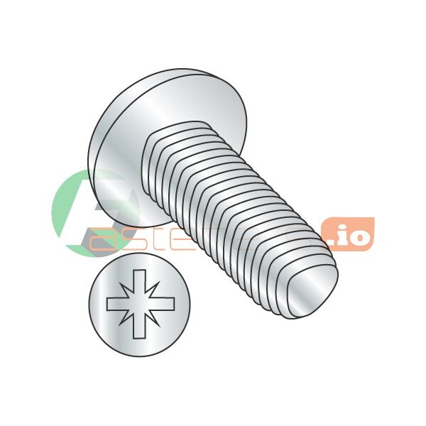 Newport Fasteners Thread Forming Screw, #10-24 x 5/16 in, Zinc Plated Steel Pan Head Pozidriv Drive, 10000 PK 964914 - main